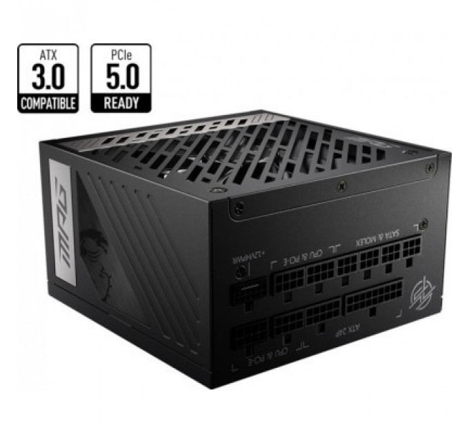 Блок живлення MSI 850W (MPG A850G PCIE5)