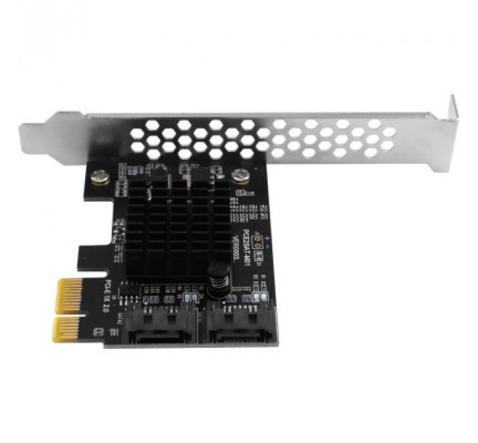 Контролер Dynamode PCI-E to 2 х SATA III (6 Gb/s), 2 ch (PCI-E-2xSATAIII-Marvell)