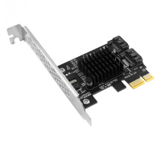 Контролер Dynamode PCI-E to 2 х SATA III (6 Gb/s), 2 ch (PCI-E-2xSATAIII-Marvell)