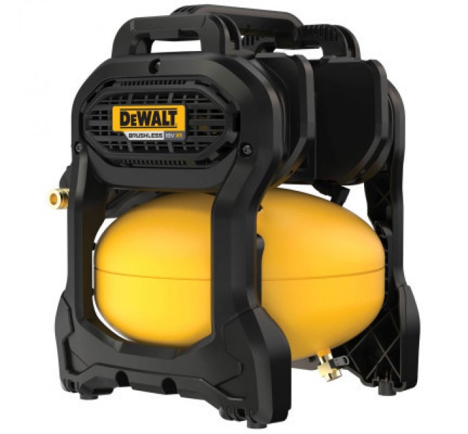 DeWALT Компресор DeWALT безмасляний, 18 B XR Li-lon, 48 л/хв (без АКБ та ЗП) (DCC1018N)