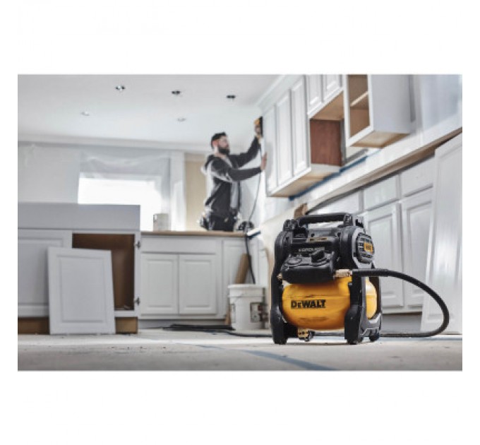 DeWALT Компресор DeWALT безмасляний, 18 B XR Li-lon, 48 л/хв (без АКБ та ЗП) (DCC1018N)