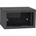 Ipcom Шафа настінна Ipcom 6U, 600*350, RAL9005 (СН-6U-060х035-ДС-9005)