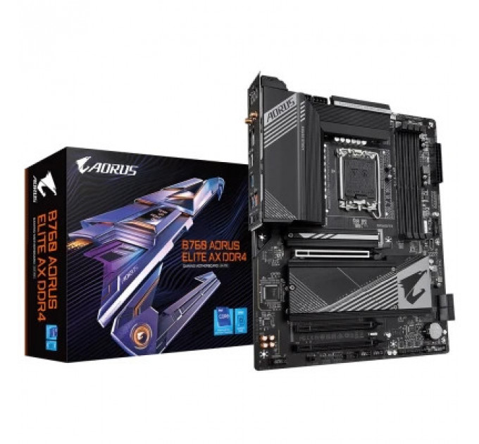 Материнська плата GIGABYTE B760 AORUS ELITE AX DDR4 (B760 A ELITE AX DDR4)