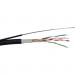 GEAR Кабель мережевий GEAR UTP 305м, cat.5e, CCA, 4*2*0,51, PVC+PE, outdoor, steel wire (GEC-UTPCCAOUTSC051305)