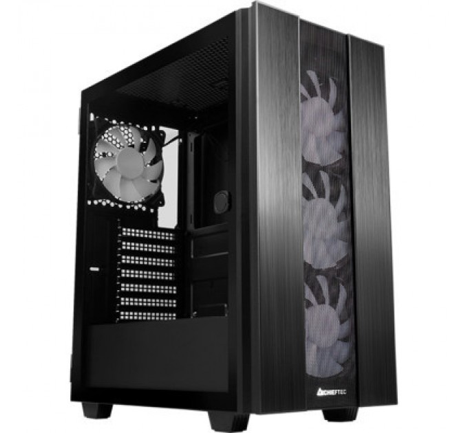 Chieftec Корпус Chieftec Gaming Hunter 2 Tempered Glass (GS-02B-OP)