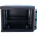 Шафа настінна GEAR 9U 19'' 600x600x450 мм, + полка 19", black (GWMSN-9U-600-600)