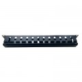 Кабельний організатор 19" 1U гребінчатий, цільнометалевий GEAR (GCM-1U19INCH)
