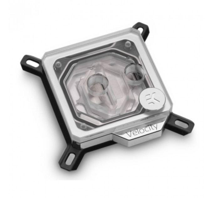 Водоблок Ekwb EK-Quantum Velocity - Nickel + Plexi (3830046996862)