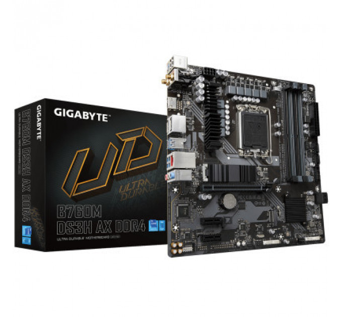 Материнська плата GIGABYTE B760M DS3H AX DDR4