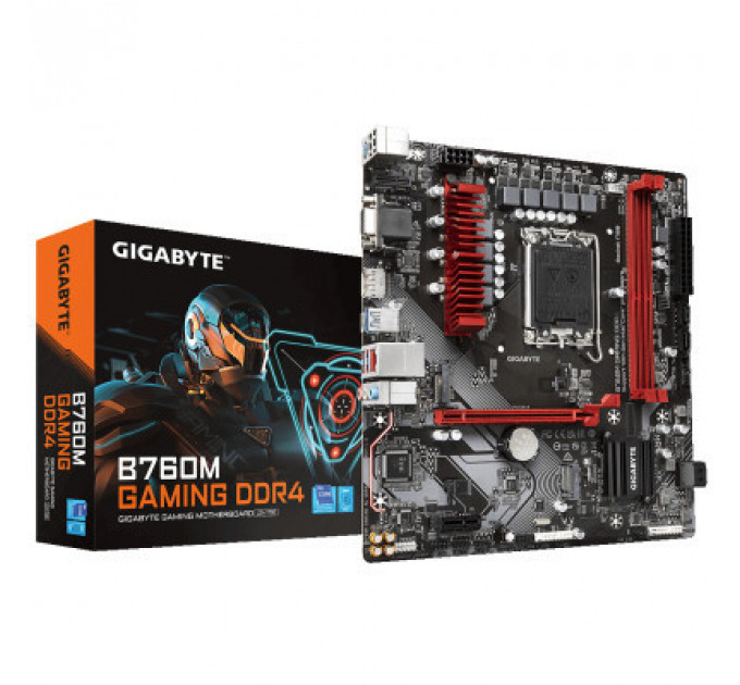 Материнська плата GIGABYTE B760M GAMING DDR4