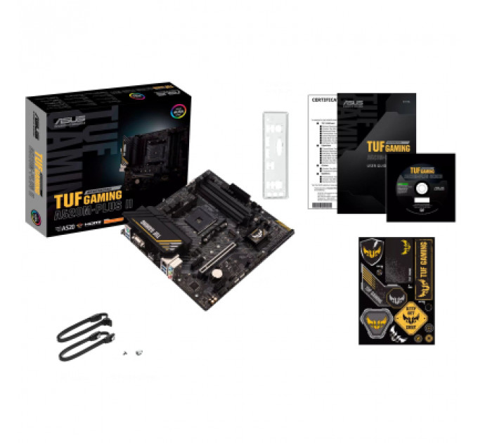 Материнська плата ASUS TUF GAMING A520M-PLUS II