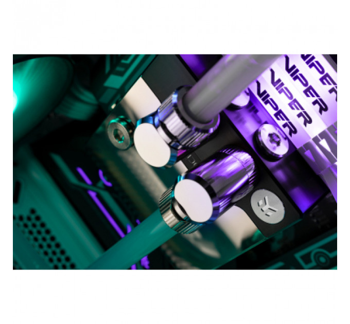 Водоблок Ekwb EK-Quantum Velocity DDC 4.2 PWM D-RGB - 1700 Nickel + Plexi (3831109897539)