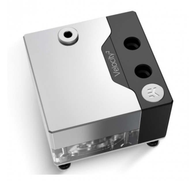 Водоблок Ekwb EK-Quantum Velocity DDC 4.2 PWM D-RGB - 1700 Nickel + Plexi (3831109897539)