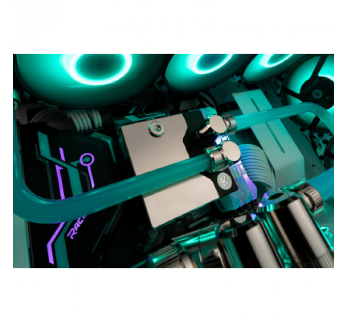 Водоблок Ekwb EK-Quantum Velocity DDC 4.2 PWM D-RGB - 1700 Nickel + Plexi (3831109897539)