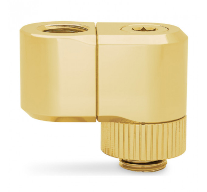 Фітинг для СРО Ekwb EK-Quantum Torque Double Rotary Offset 21 - Gold (3831109893142)