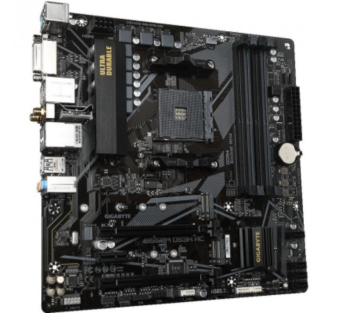 Материнська плата GIGABYTE B550M DS3H AC
