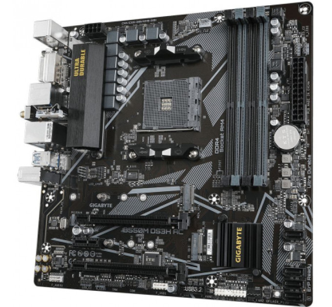 Материнська плата GIGABYTE B550M DS3H AC