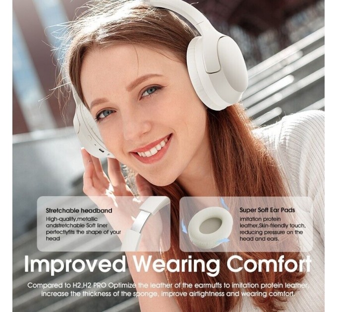 QCY_ Bluetooth-гарнитура QCY H2 Pro White_