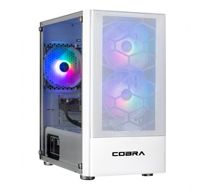 Персональный компьютер COBRA Advanced (A36.32.S5.46.18948); AMD Ryzen 5 3600 (3.6 - 4.2 ГГц) / ОЗУ 32 ГБ / SSD 500 ГБ / NVIDIA GeForce RTX 4060 8 ГБ / без ОП / LAN / Ubuntu / белый