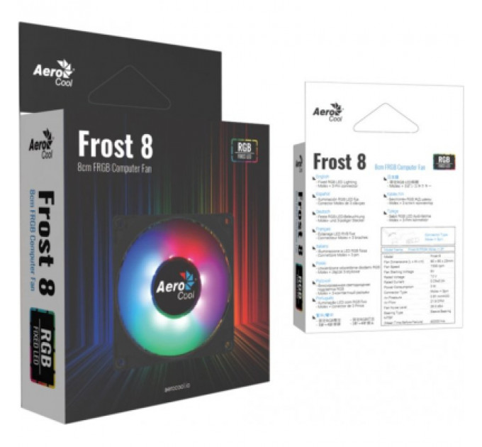 Кулер до корпусу AeroCool Frost 8 FRGB (ACF1-FS10117.11)