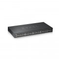 Коммутатор ZYXEL GS1920-48V2 (GS1920-48V2-EU0101F) (44xGE, 4xGE/SFP, 2хSFP, Smart, NebulaFlex)
