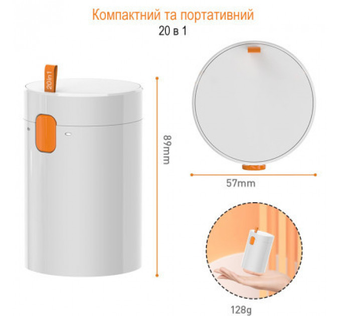 Універсальний чистячий набір XoKo Multifinctional Cleaning set 20 in 1 (XK-CS1000)
