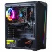 Персональный компьютер COBRA Advanced (I121F.8.H1S2.165.F8459); Intel Core i3-12100F (3.3 - 4.3 ГГц) / ОЗУ 8 ГБ / HDD 1 ТБ + SSD 240 ГБ / NVIDIA GeForce GTX 1650 4 ГБ / без ОП / LAN / Ubuntu / черный