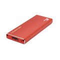 Frime Внешний карман Frime M.2 NGFF SATA, USB 3.0, Metal, Red (FHE203.M2U30)