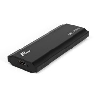 Внешний карман Frime M.2 NVMe PCIe, USB 3.2 Type-C, Metal, Black (FHE300.M2UC)