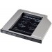 Адаптер Grand-X для подключения HDD 2.5" в отсек привода ноутбука SATA/SATA3 Slim 9.5мм (HDC-24)