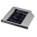 Адаптер Grand-X для подключения HDD 2.5" в отсек привода ноутбука SATA/SATA3 Slim 9.5мм (HDC-24)