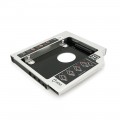 Voltronic Адаптер подключения Voltronic HDD 2.5" YT-CAHDD12.7 в отсек привода ноутбука SATA/mSATA 12.7мм (YT-CAHDD12.7/05378)