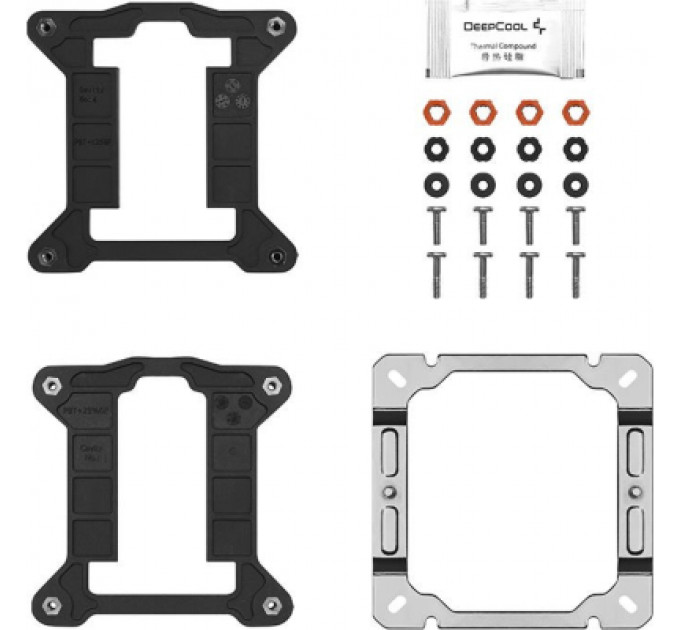 Кулер до процесора Deepcool AG400 (R-AG400-BKNNMN-G-1)