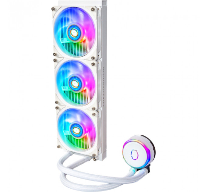 Система рідинного охолодження CoolerMaster MasterLiquid PL360 Flux White Edition (MLY-D36M-A23PZ-RW)