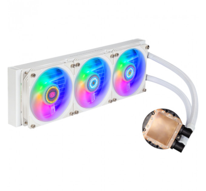 Система рідинного охолодження CoolerMaster MasterLiquid PL360 Flux White Edition (MLY-D36M-A23PZ-RW)