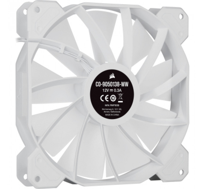 Кулер до корпусу Corsair SP140 RGB ELITE White (CO-9050139-WW)