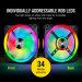Кулер до корпусу Corsair QL Series, QL140 RGB, 140mm RGB LED Fan (CO-9050100-WW)