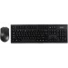 Комплект (клавиатура, мышь) беспроводной A4Tech 3000N Black USB