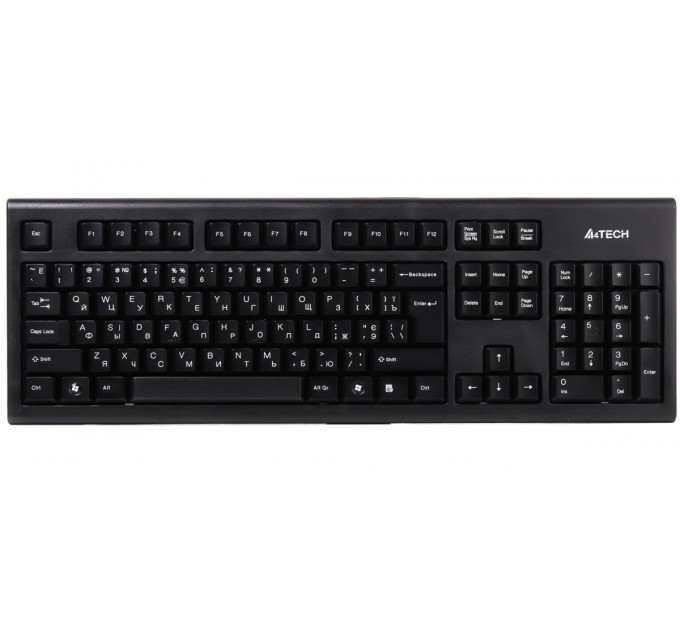 Комплект (клавиатура, мышь) беспроводной A4Tech 3000N Black USB