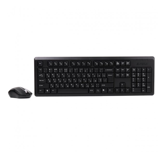 Комплект (клавиатура, мышь) беспроводной A4Tech 4200N (GR-92+G3-200N) Black