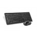 Комплект (клавиатура, мышь) беспроводной A4Tech 4200N (GR-92+G3-200N) Black
