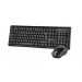 Комплект (клавиатура, мышь) беспроводной A4Tech 4200N (GR-92+G3-200N) Black