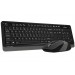 Комплект (клавиатура, мышь) беспроводной A4Tech FG1010 Black/Grey