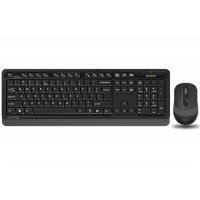 Комплект (клавиатура, мышь) беспроводной A4Tech FG1010S Black/Grey
