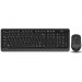 A4Tech Комплект (клавиатура, мышь) беспроводной A4Tech FG1010S Black/Grey