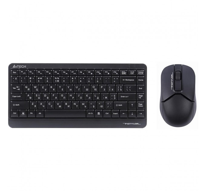 Комплект (клавиатура, мышь) беспроводной A4Tech FG1112 Black