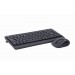 Комплект (клавиатура, мышь) беспроводной A4Tech FG1112 Black