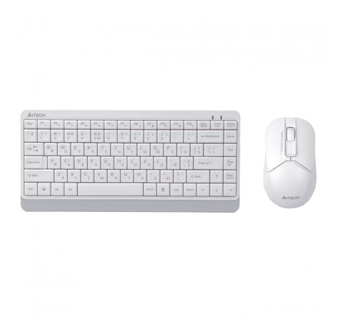 A4Tech Комплект (клавиатура, мышь) беспроводной A4Tech FG1112 White