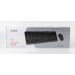 Комплект (клавиатура, мышь) A4Tech F1010 Black/Grey