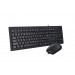 Комплект (клавиатура, мышь) A4Tech KR-8372S Black